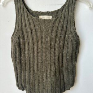 Women's Sweater Tank Top